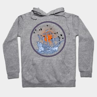 Adventure Awaits: Sailing into Destiny Hoodie